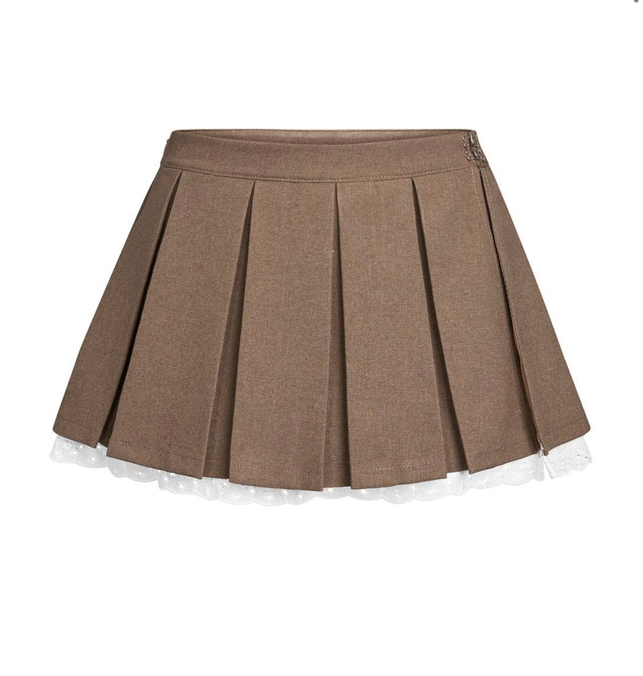 Sshhjj Bown pleated skirt #01